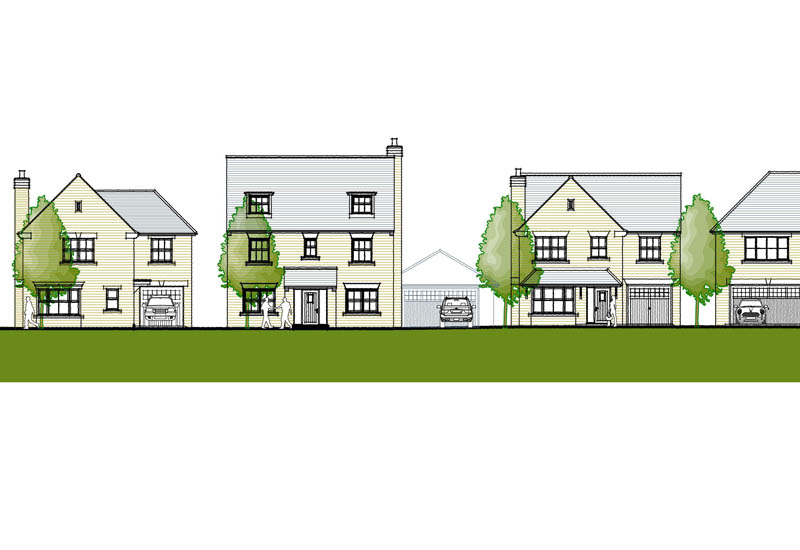 Keyland and Rouse Homes submit plans for 22 new homes in