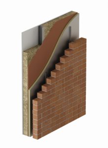 Knauf ThroughWall Solution - with brick cladding