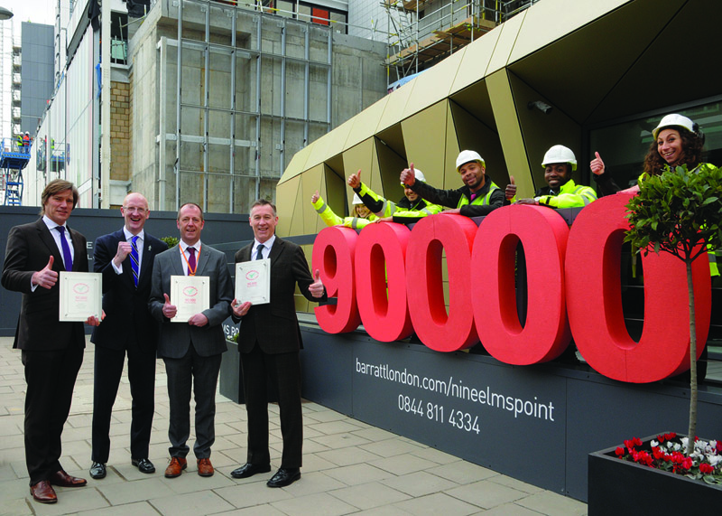 Considerate Constructors Scheme reach milestone with Barratt