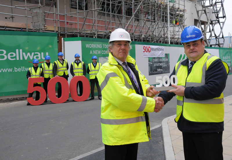 Bellway Homes celebrates 500th client