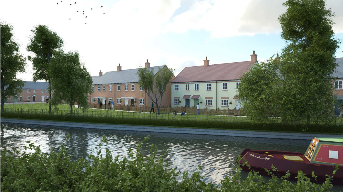 Over 140 new homes planned for £29m canal-side development