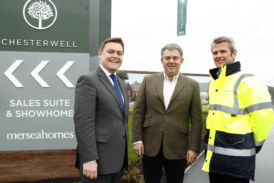 Housing Minister visits Mersea Homes’ Chesterwell development