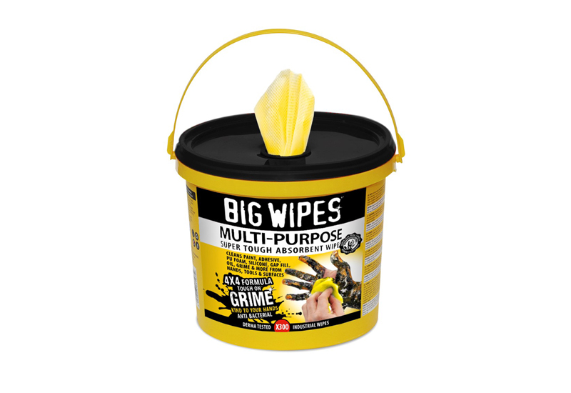 Big Wipes launches a 300-wipe Multi-Purpose Bucket