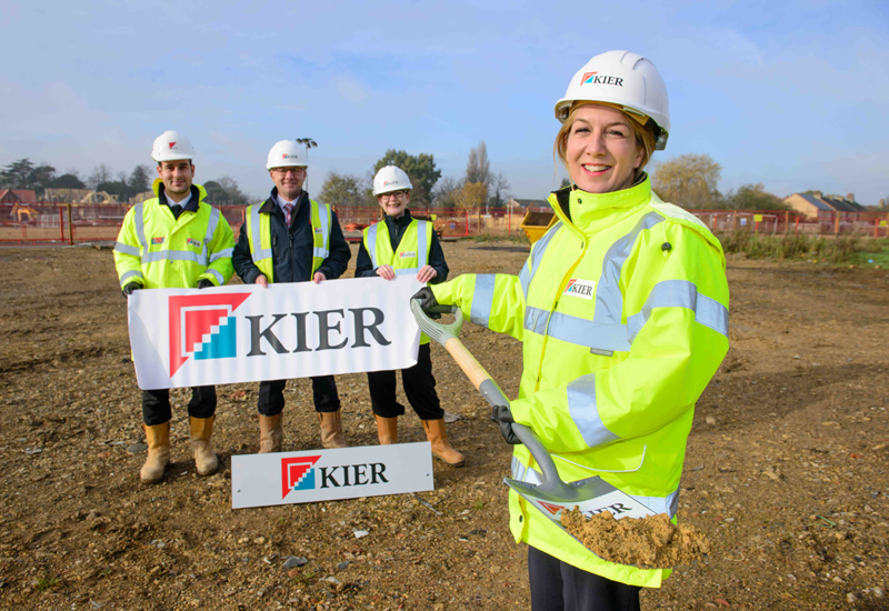 Kier begins work on 43 new homes in Peterborough