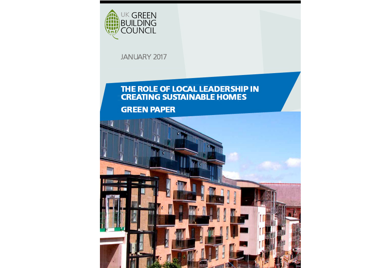 Leadership role for cities in new housing development