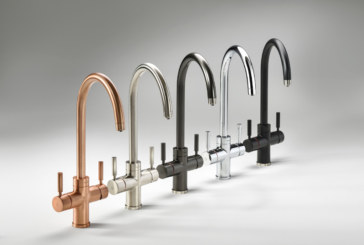 Abode launch Pronteau 3 in 1 steaming hot water taps