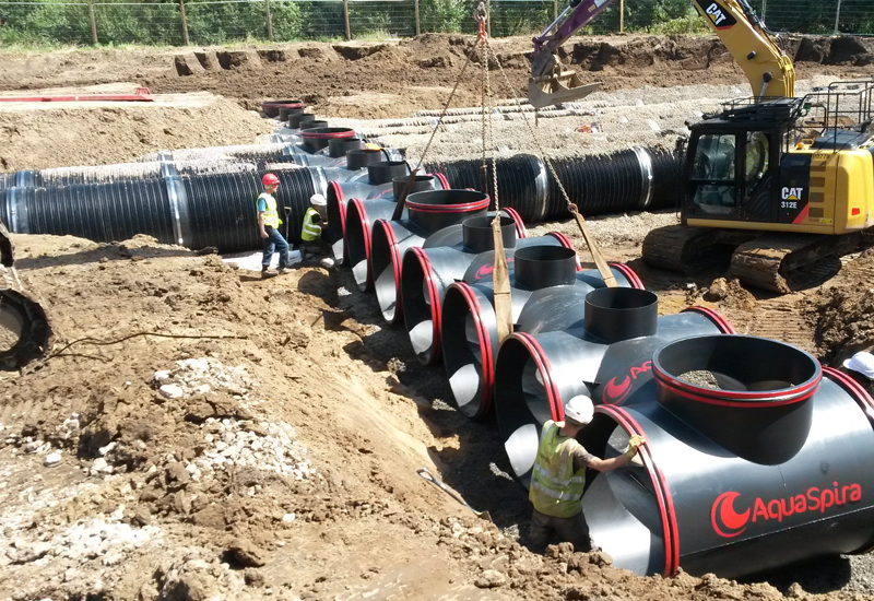 Manage stormwater run-off with CSR pipes