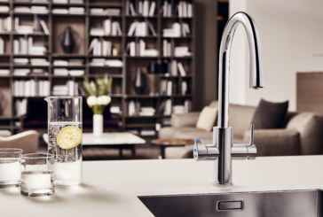 Five water options in one tap design