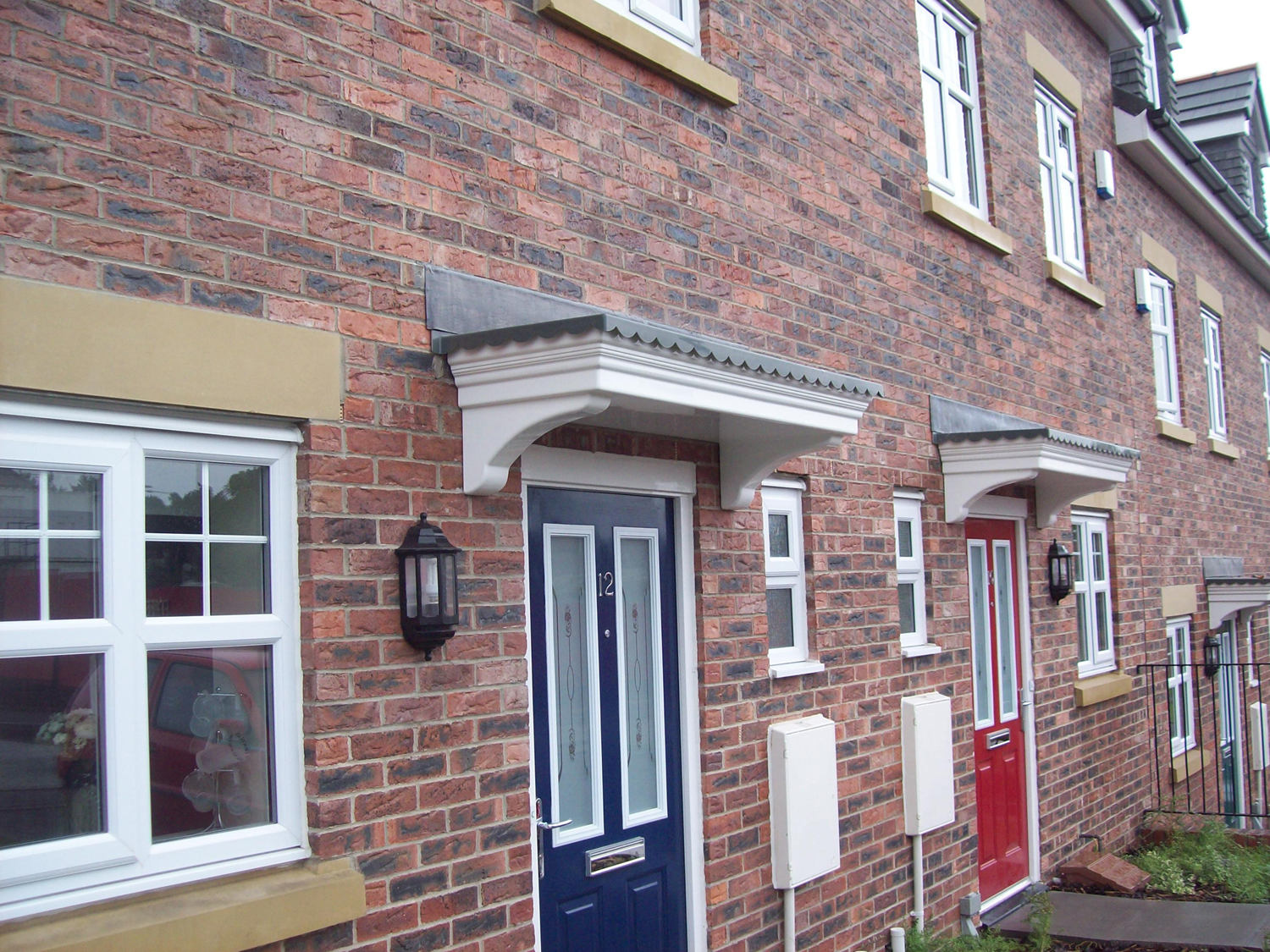 Door Canopies From Canopies UK Are Popular With Many Large Housebuilders 1  The Royale 1 