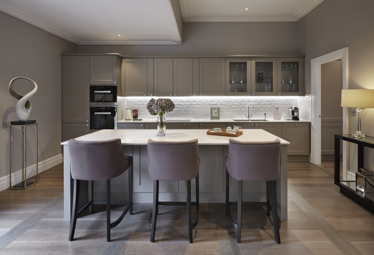 Bringing together the practical and social functions of open plan kitchens