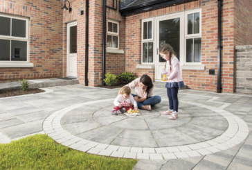 How can paving set the first impressions of a new home?