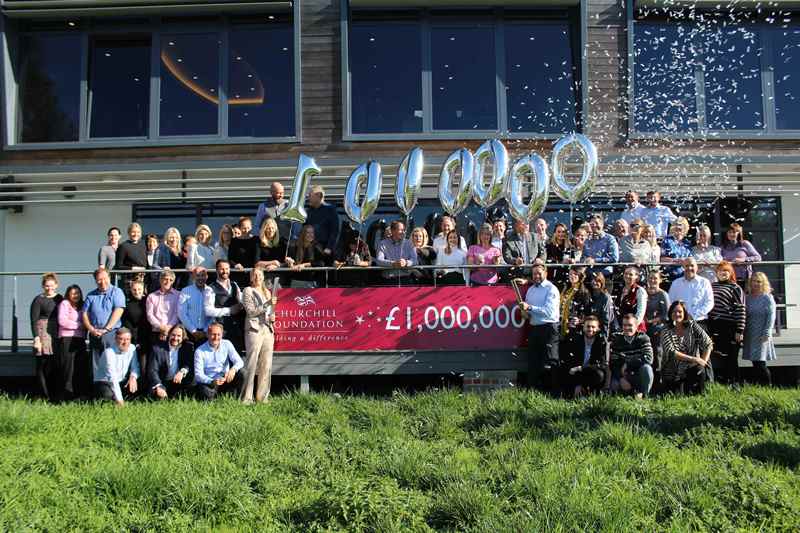 Churchill Foundation reaches £1million charity milestone