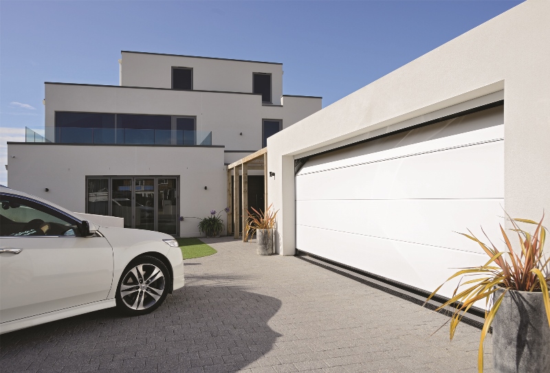 Exteriors | The garage door is a key element in a new home