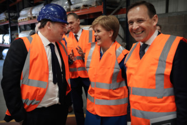 Scotland First Minister opens Superglass factory following £37m upgrade