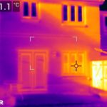 Detect heat loss with thermal imaging