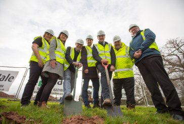 Ceremony kicks off first affordable housing development in Powys for over 40 years