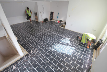 OMNIE underfloor heating selected for zero-carbon homes in Cornwall