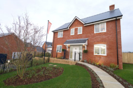 New homes development in Wimborne now open