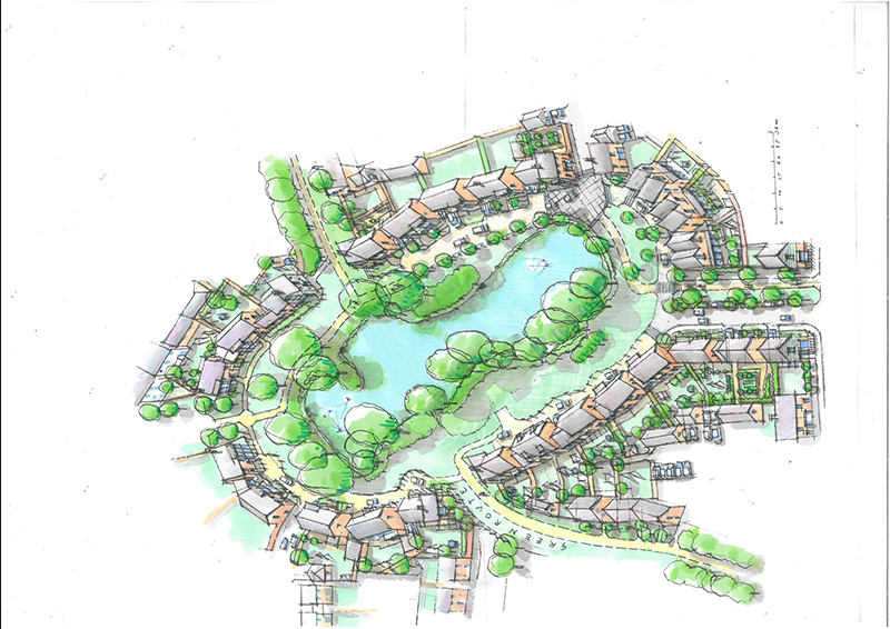 Planning application submitted for 212-home development in Warwickshire