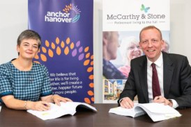 Landmark partnership between Anchor Hanover and McCarthy & Stone launched to deliver ‘affordable for all’ retirement solutions