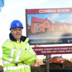 Managing director breaks ground at new homes development in Ramsey