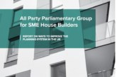 APPG report puts the case for SME house builders
