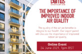 Domus Ventilation sponsors influential indoor air quality webinar