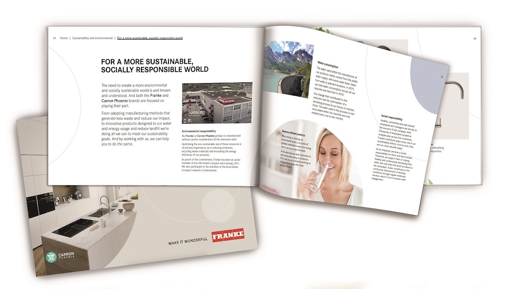 Franke launches brand new Dimensions product range and brochure aimed at developers and housebuilders