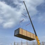 First modules arrive at Scotland’s largest affordable modular housing development in South Ayrshire