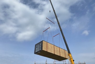 First modules arrive at Scotland’s largest affordable modular housing development in South Ayrshire