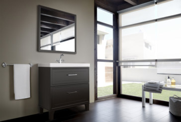 Roca introduces Romea new bathroom furniture with vintage style