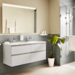 The Gap: a modern bathroom furniture choice from Roca