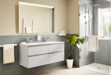 The Gap: a modern bathroom furniture choice from Roca