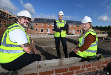 Solar PV Panels installed at affordable housing scheme in Telford