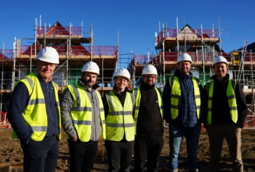 Stonewood Partnerships mark ‘topping out’ at Orchard Field, Siddington