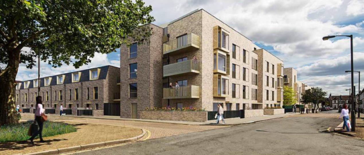 Higgins to provide 193 homes in South London