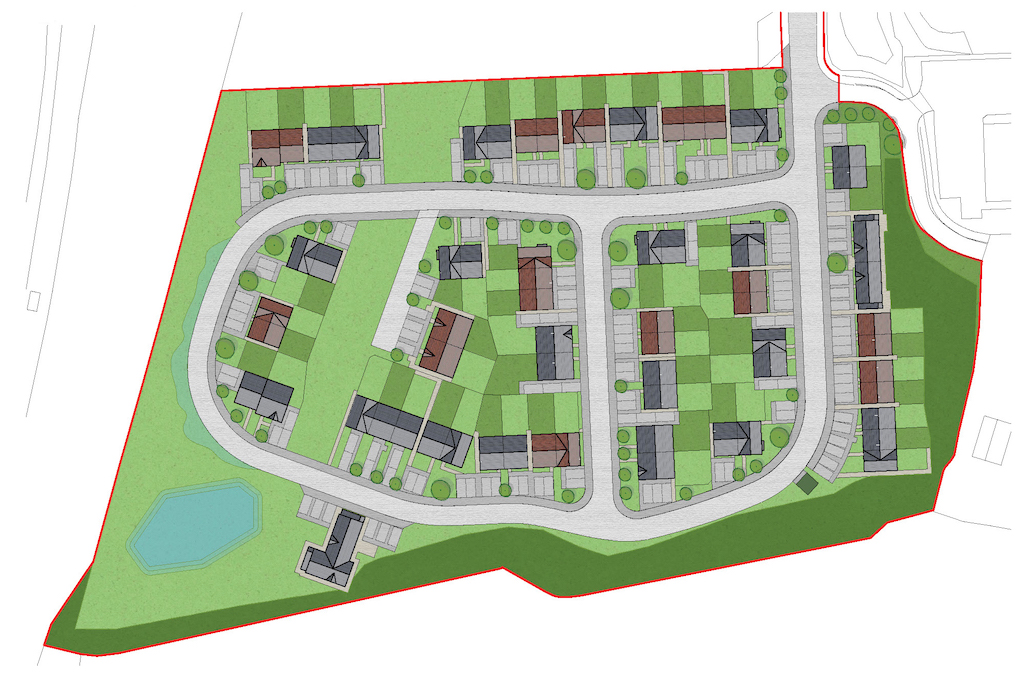 Living Space submits plans for 79 new-home scheme in Worcestershire