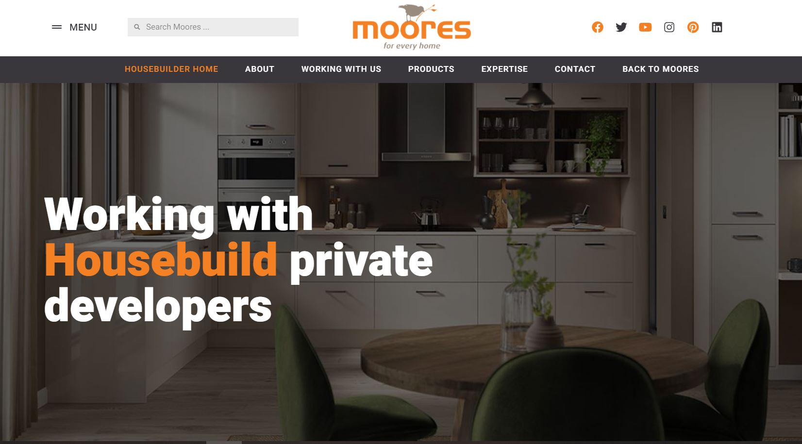 Moores launches new website