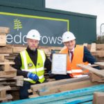 Orbit Homes celebrates recycling over 200 tonnes of unused wood with sustainable social enterprise