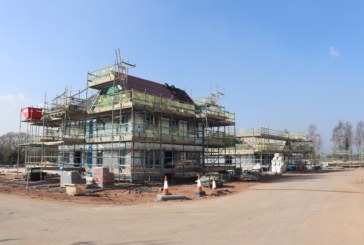 Timber frame speeds construction of energy efficient homes in Selby