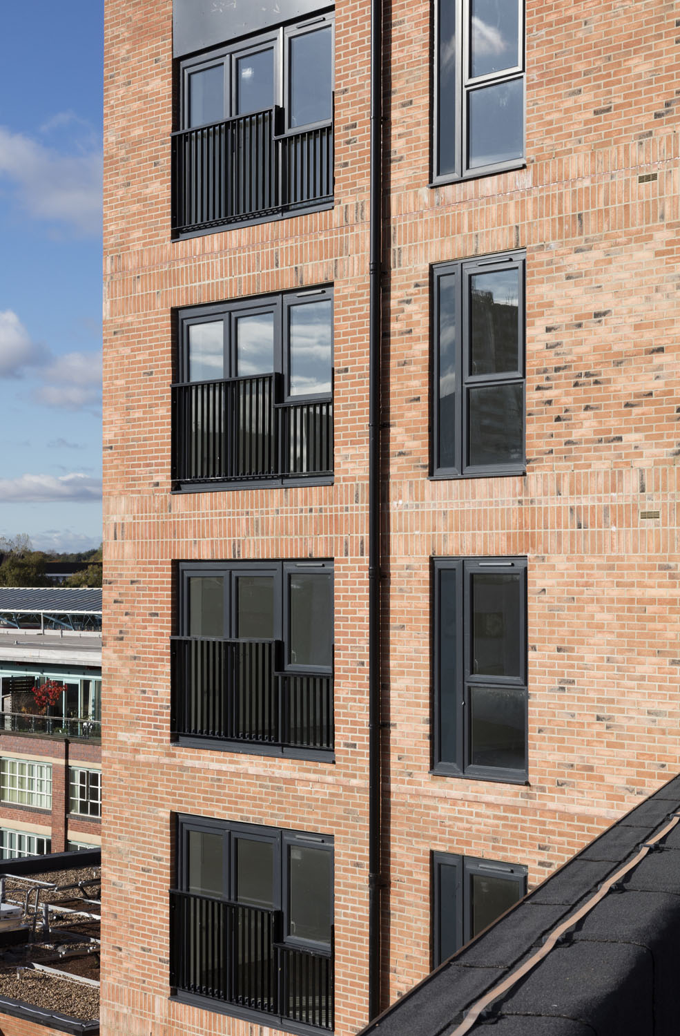 Apartment development in Birmingham specifies Marshalls facing bricks