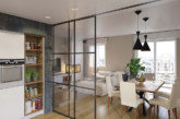 CRL Brooklyn brings matte-black to its glass partitions