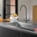 Franke adds Anthracite finish to its Minerva 4-in-1 electronic tap range