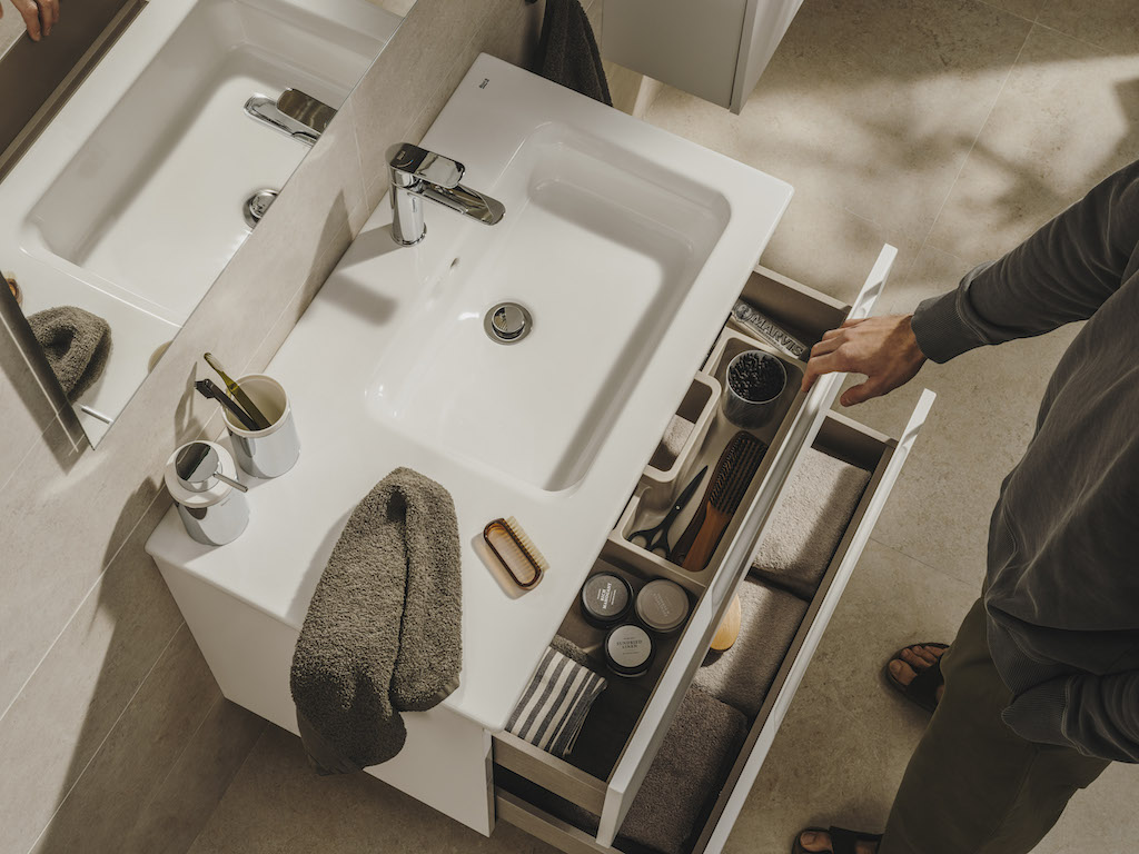 Liam Buxton looks at current trends for new homes in three critical bathroom areas: brassware, sanitaryware and furniture.
