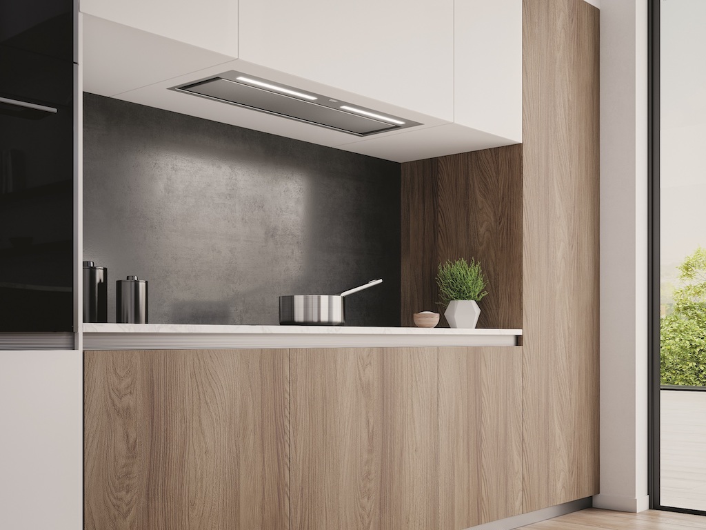 Franke’s new Box Flush Premium under cabinet hood offers discreet yet powerful extraction