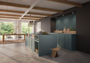 Velvet Green is the latest soft-coat lacquer to be offered by Rotpunkt, which specializes in  supplying kitchen furniture based on Shaker designs.