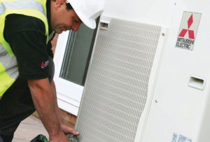 Efficient cooling for housing must be a consideration as ambient and extreme temperatures increase. Mitsubishi Electric, considers the issue.