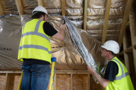 Space saving insulation