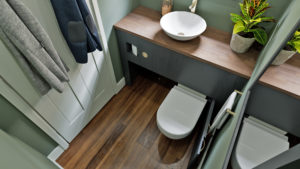 London start-up Hidealoo is launching a discreet moveable frame that makes it easier to fit toilets in small awkward spaces.