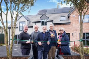 Newland Homes has unveiled the first of 27 new homes in Cheltenham that are designed to have zero carbon emissions.